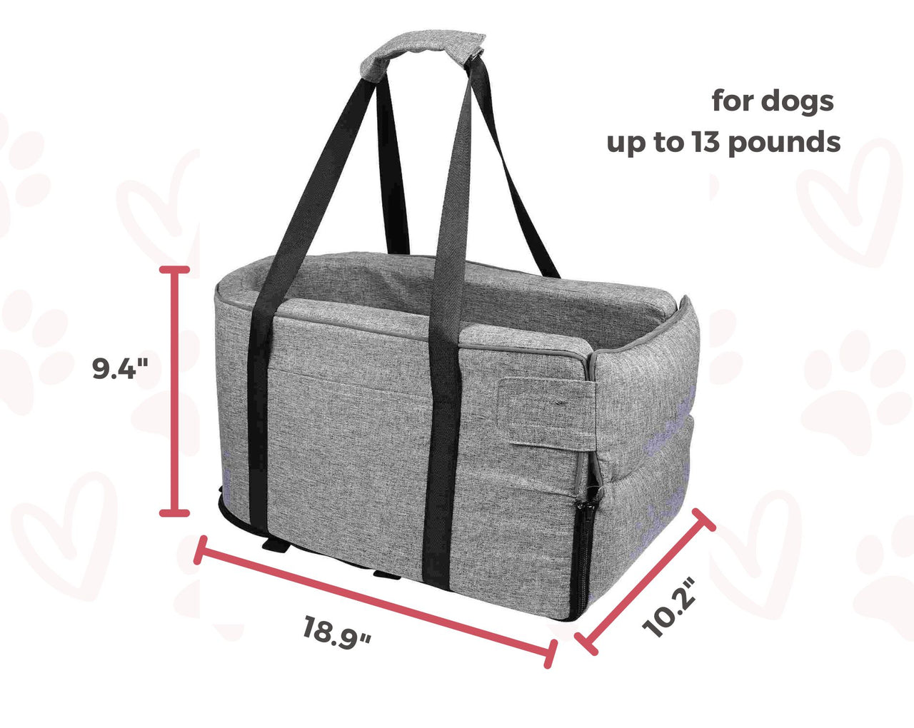 "In the Middle" Pet Car Seat