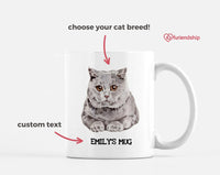 Thumbnail for Cat Breed Mug - Cat Mom Coffee Cup - Furiendship