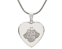 Thumbnail for Custom Heart Necklace - Furiendship
