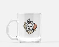 Thumbnail for Furiendship custom pet glass mug multicolored