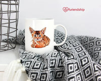 Thumbnail for Abyssinian Cat Mug - Furiendship