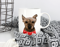 Thumbnail for Custom Dog Art Print Mug - Furiendship