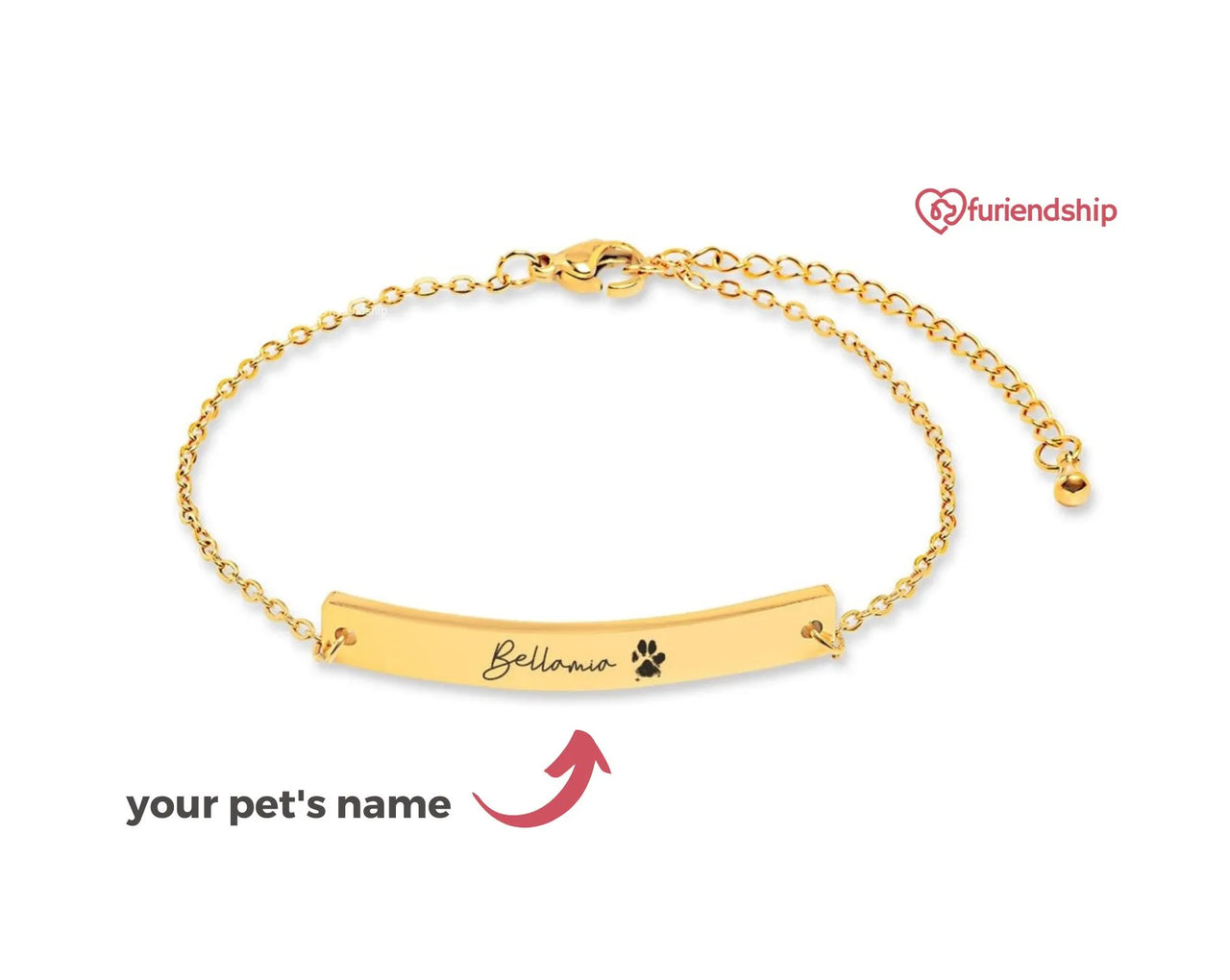 Personalized Pet Name Bracelet