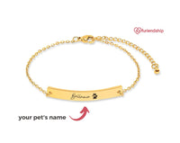 Thumbnail for Personalized Pet Name Bracelet