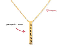 Thumbnail for Collar personalizado con nombre de mascota