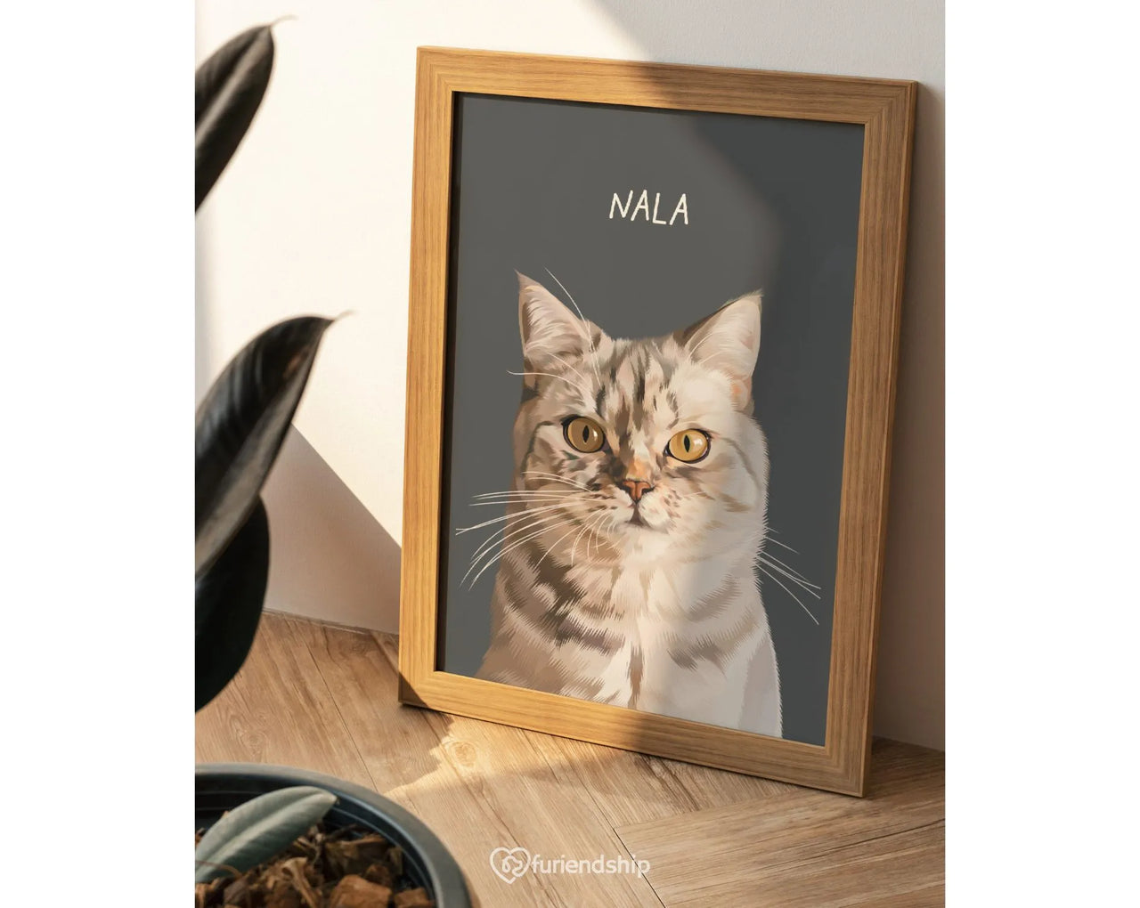 Custom Cat Portrait at Furiendship