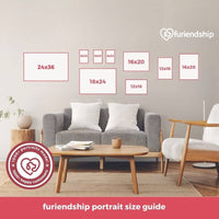 Thumbnail for Furiendship portrait size guide