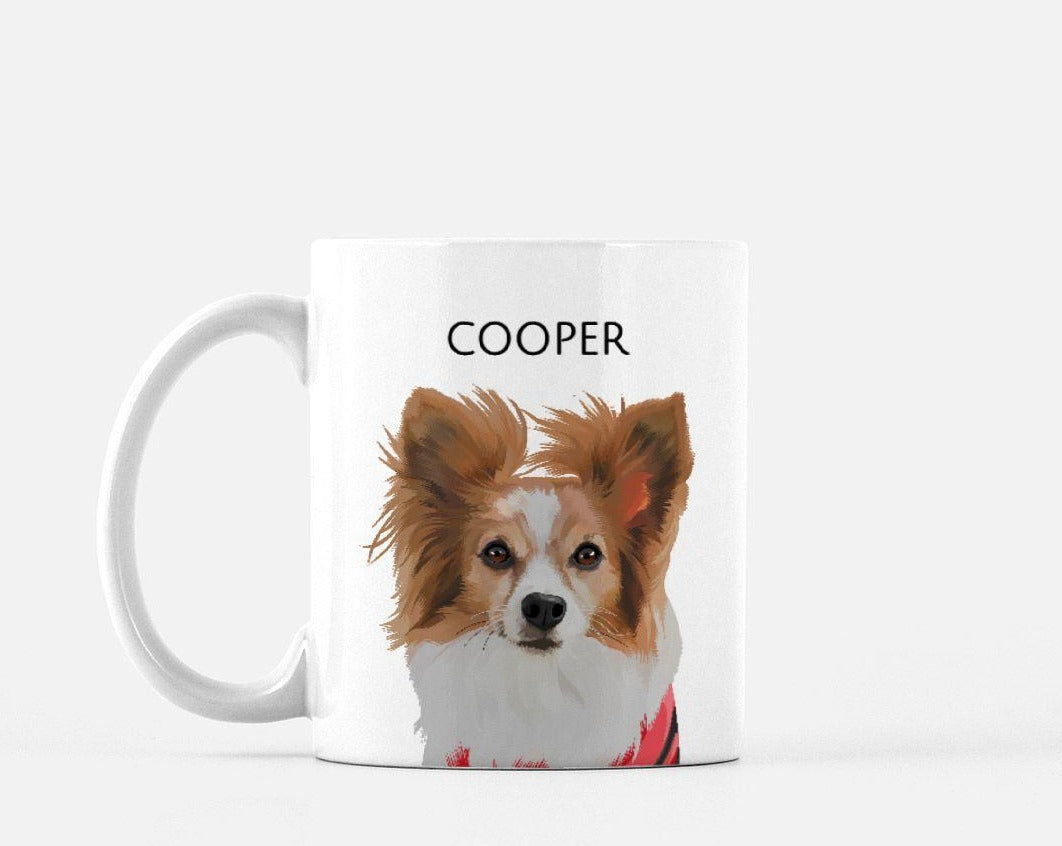 Custom Pet Portrait Mug - Furiendship