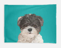 Thumbnail for Custom Pet Art Fleece Blanket - Furiendship