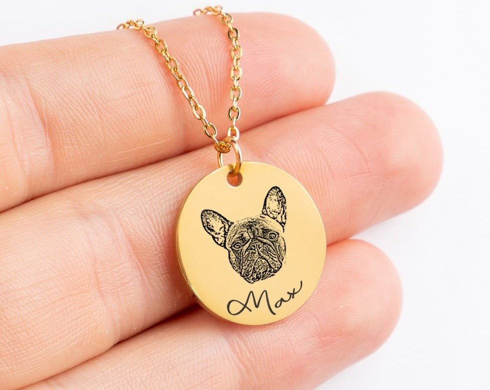 Custom Pet Photo Necklace