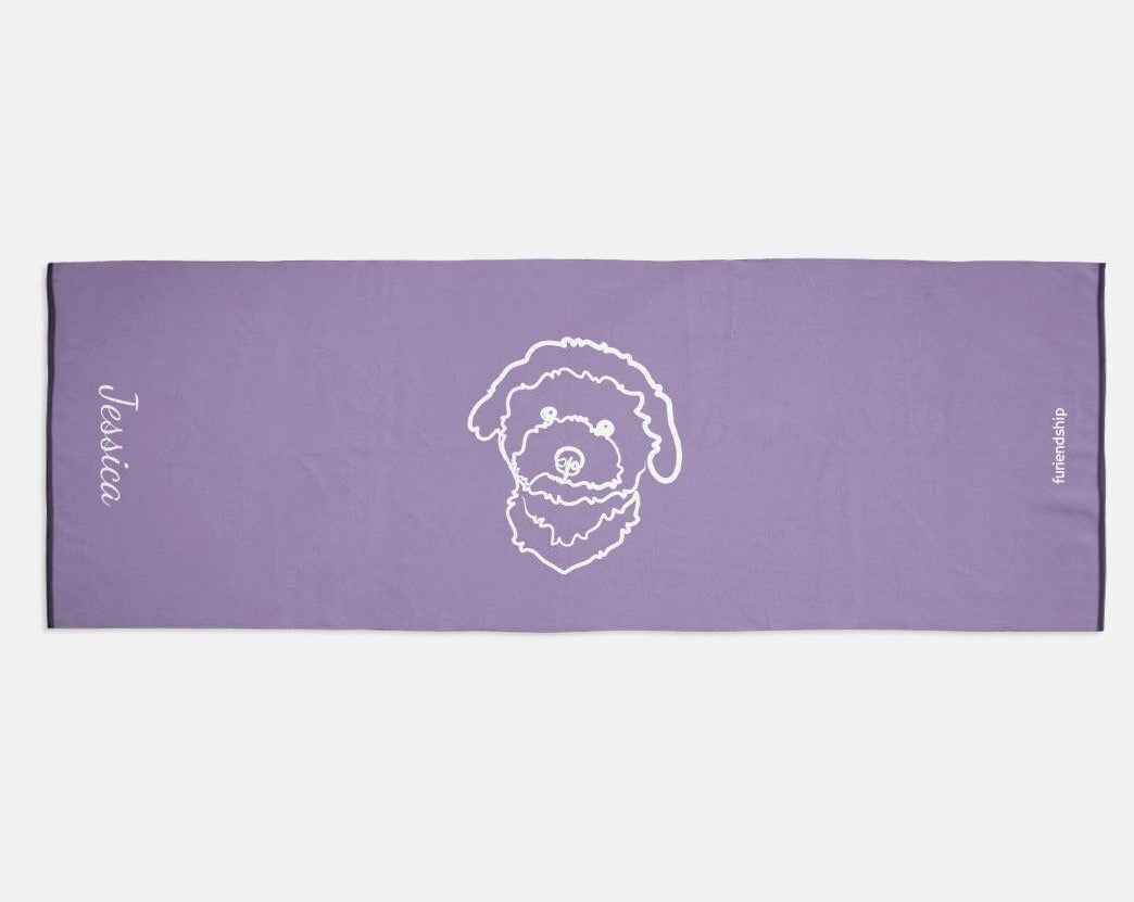 Custom Pet Yoga Towel Blanket - Furiendship