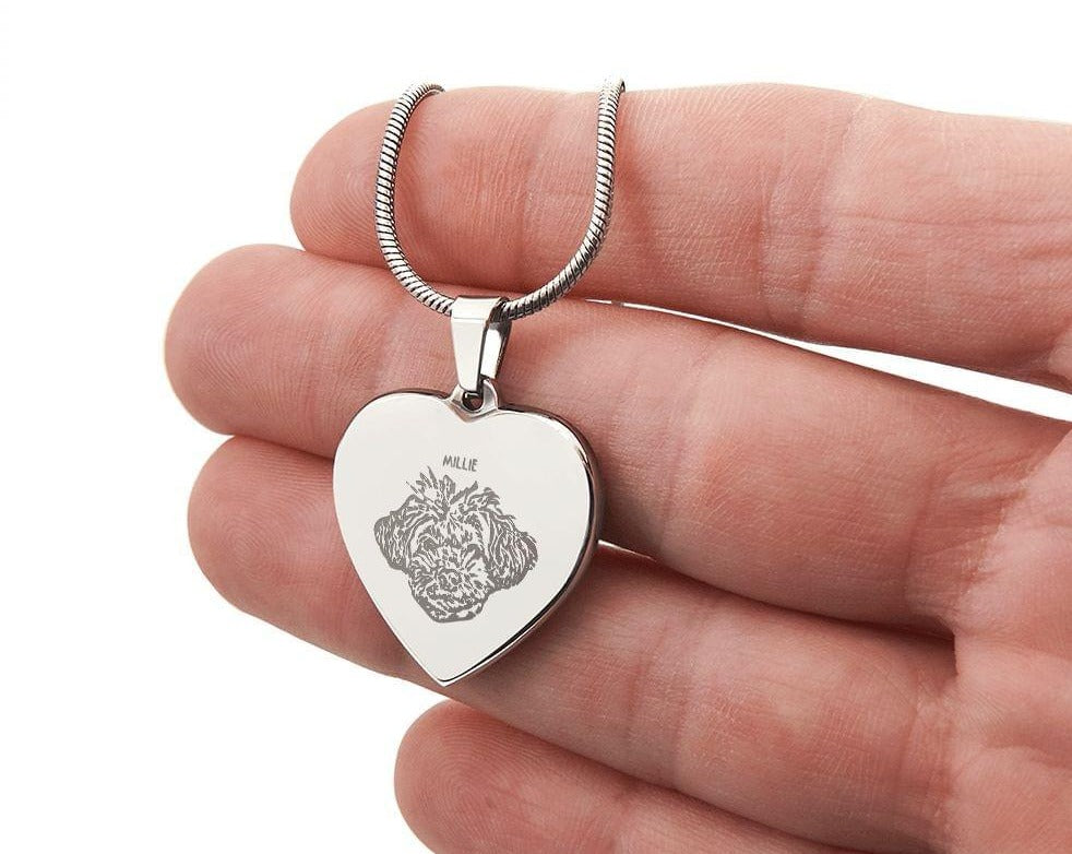 Custom Heart Necklace - Furiendship