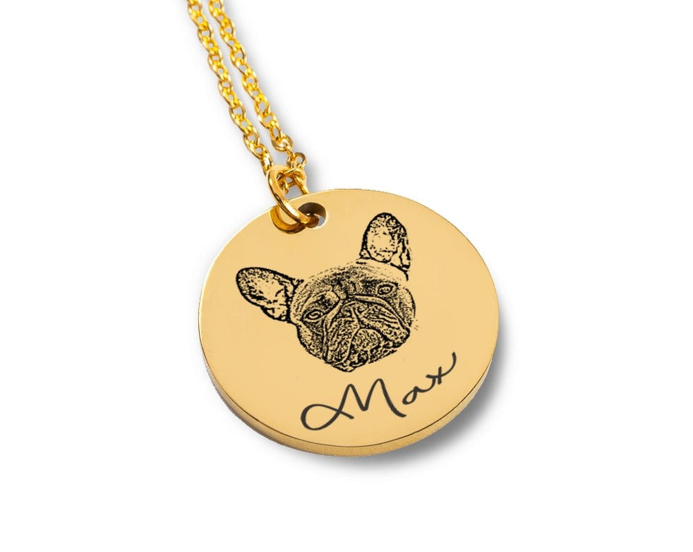 Custom Pet Photo Necklace