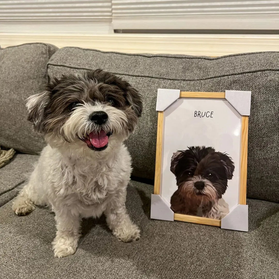 Custom Three Pet Portrait