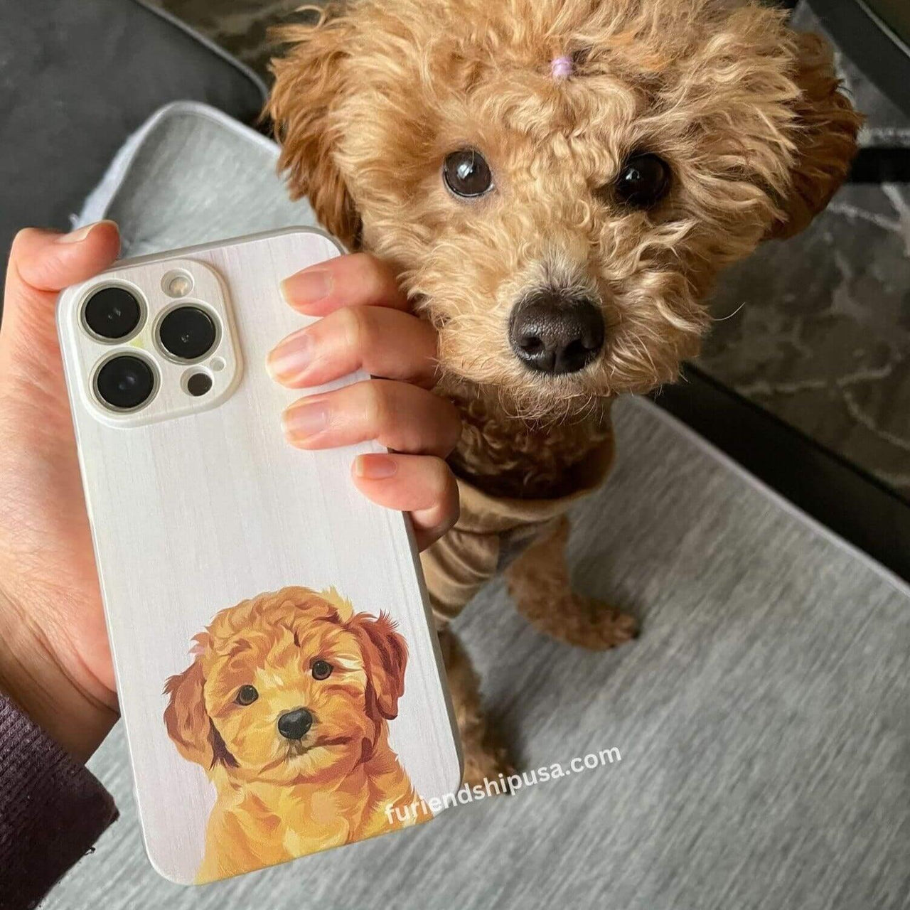 Wooden Phone Case with Pet Photo - Furiendship