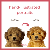 Thumbnail for Custom Two Pet Portrait - Furiendship