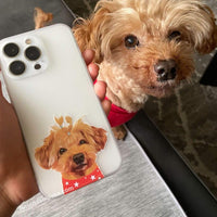 Thumbnail for Custom Pet Portrait Phone Case for Galaxy - Furiendship